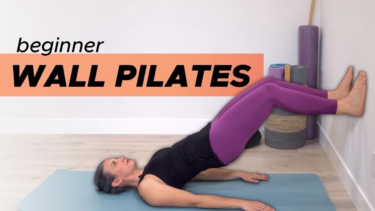 Beginner Wall Pilates  20 min at-home Workout 