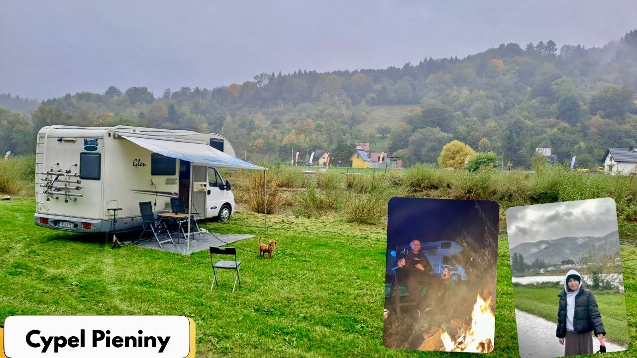 Ciekawy kemping nad Dunajcem, piękna góralska tradycja, Jezioro Mucharskie, pizza z Żabki
