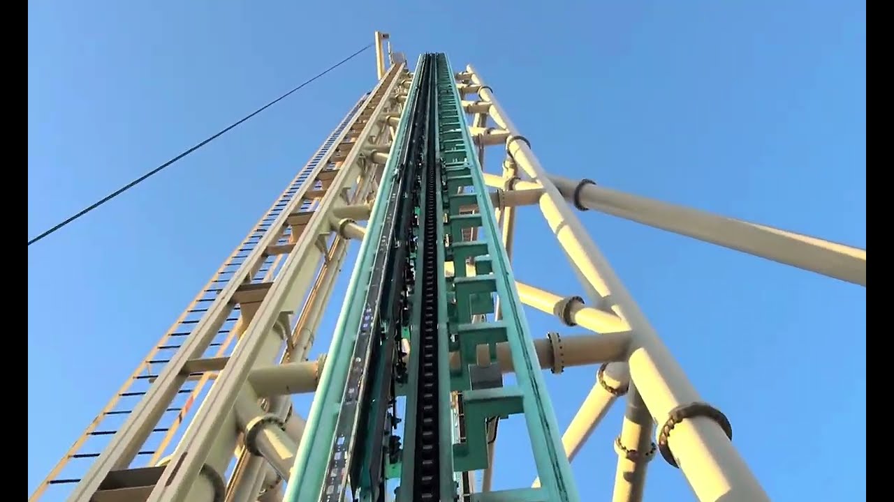 Hang Time front row POV ￼Knotts Barry Farm 