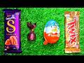 Ultimate Chocolate ASMR 🍫 | Twix, Dairy Milk Silk &amp; Kinder Joy Unwrapping &amp; Cracking Sounds 😍