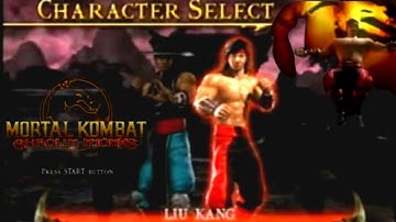 Gameplay ps2: MORTAL KOMBAT SHAOLIN MONKS part 1