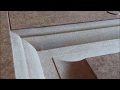 Фрезеровка прямых углов на фасадах МДФ Псевдо филёнка