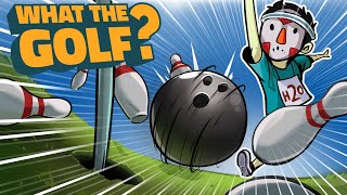 THIS GOLF GAME IS CRAZYYY!!!! SPORTS, PORTAL & SUPER HOT - What The Golf