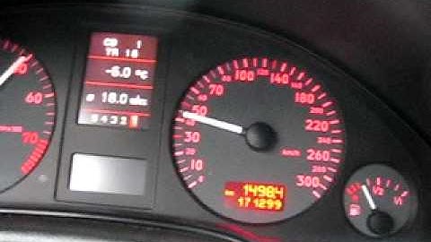AUDI S8 D2 2000  5.7s 0/100 km/h