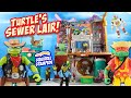 Mutant Mayhem Ninja Turtle&#39;s Sewer Lair Playset &amp; Figure Disguise Party Pack Build Review