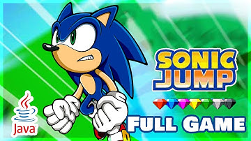 Sonic Jump JAVA (2007) Full Game | Glu Mobile Emulator