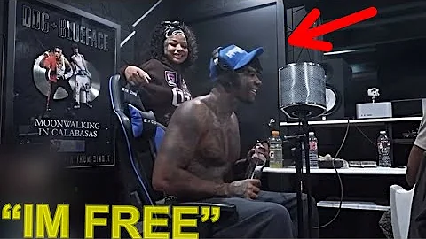 BLUE FACE In The Studio His First Day Out with Chrisean Rock👀😭