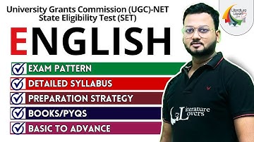 UGC NET JRF SET ENGLISH LITERATURE 2025 Preparation Strategy | Syllabus | Books | Exam Pattern