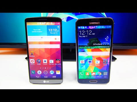 LG G3 vs. Galaxy S5!