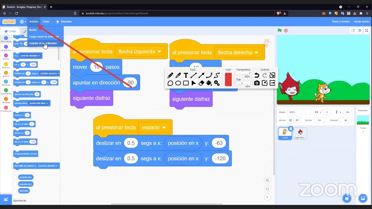 Clase DEMO - Conceptos Básicos de Scratch!! - YouTube