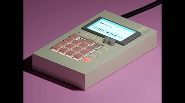 Drum Machine Animation with Lofi song I made