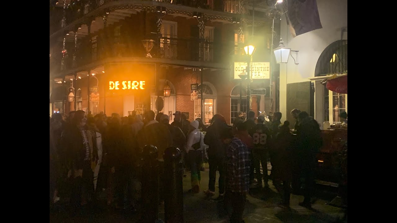 Bourbon Street Mardi Gras Weekend 2023 - YouTube