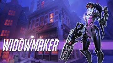 Overwatch- Widowmaker 4 kills and capture objective