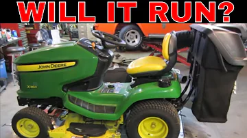Kolik váží traktor John Deere x360?