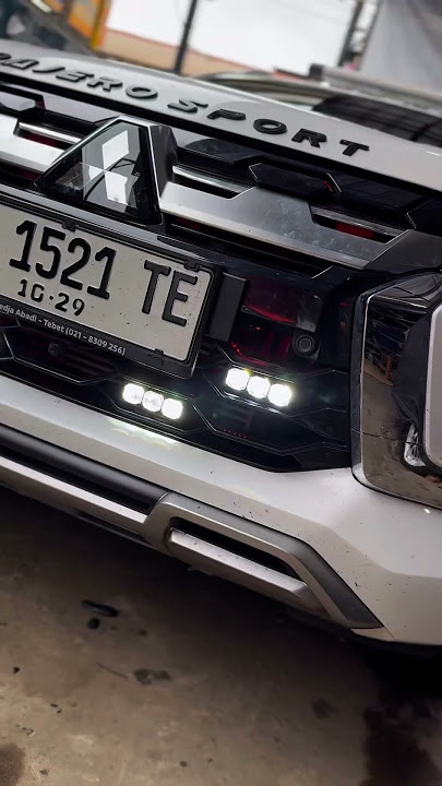 Minilaser mp3tx installing at pajero sport terbaru