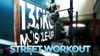 Muscle Up Suomen Ennätys? | Vahvamies vs Streetworkout | ft. Freestyle Street Athletes