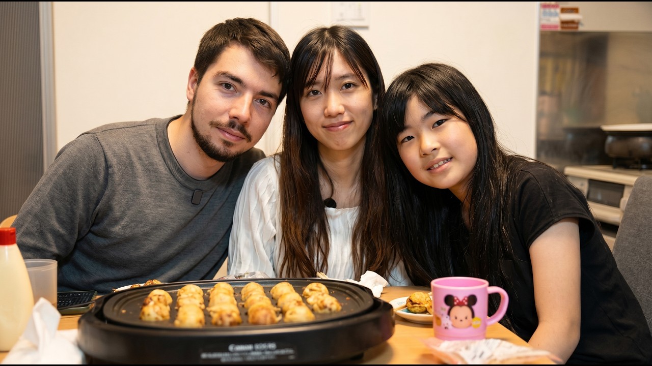 Mi NOVIA JAPONESA me sorprende con esto... ¡Fiesta de TAKOYAKI! 🙈❤️