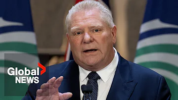 Doug Ford blasts "disgusting" overnight gas price hike in Ontario