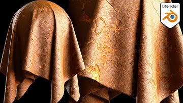 Procedural Cracked Leather Material (Blender Tutorial)