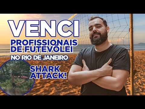 JOGUEI FUTEVÔLEI COM PROFISSIONAIS NO RIO DE JANEIRO