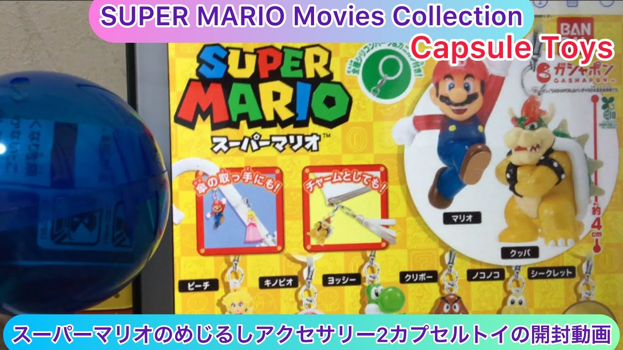 arichin Unboxing video of Super Mario's Capsule Accessory 2