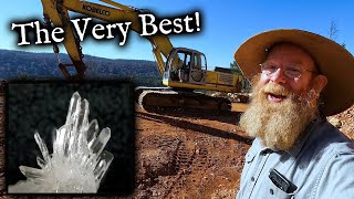 My Best Day Digging Crystals in Arkansas!