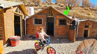 Onderdak voor nomadische moeders volledig voorbereid op strenge winter