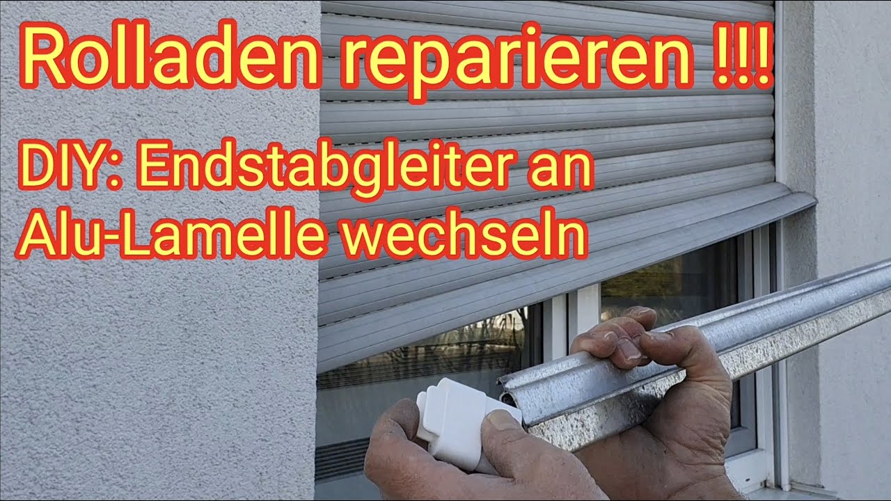 Verwunderlich Endstabgleiter Fur Rolladen Fotos