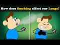 How does Smoking affect our Lungs? + more videos | #aumsum #kids #science #education #children