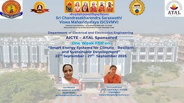 SCSVMV ATAL Online 6 Days FDP 24 09 2025 Day3 Session 6