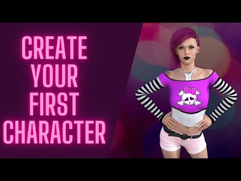 Getting Started With Daz3d Part 1 | Creating Your First Character with Daz3d