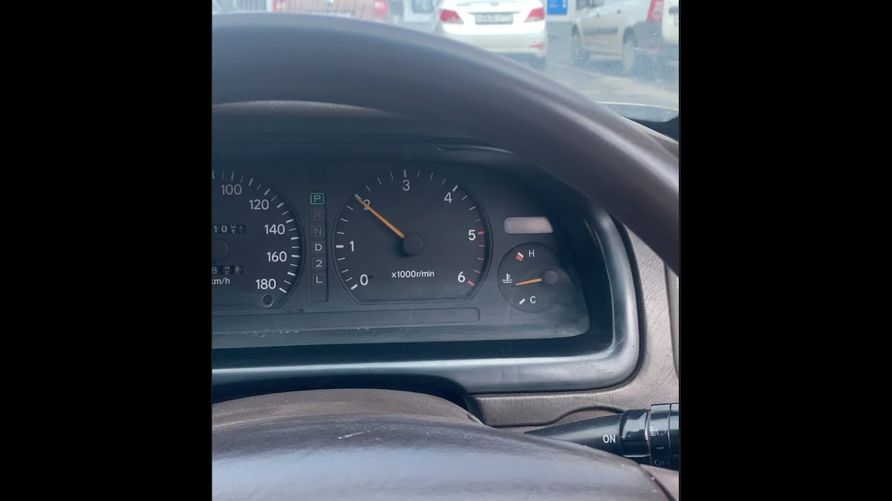 Дикий неистовый свист турбины на околохолостых оборотах двигателя 2L-TE ...