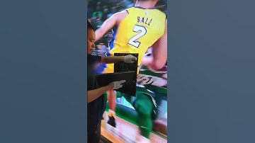 LED display installation for basketball match #indoorleddisplay #ledpanel #ledscreen #nba