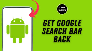 How to Get Google Search Bar Back on Android Screen | Restore the Google Search Bar