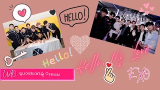 EXO (엑소) 'Hello, My Love'  Lyric Video (원곡: Westlife) | AI COVER @weareoneEXO