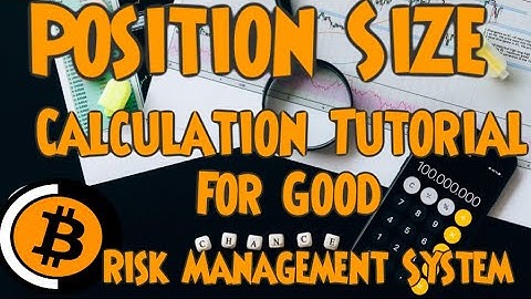 How to Calculate Position Size in Trading (Good Risk Management System)