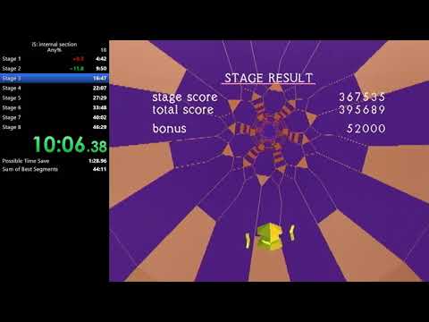 iS: internal section Any% Speedrun in 43:57 (Current World Record)