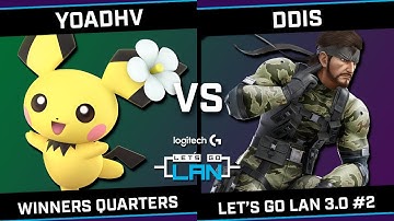 YoAdhv (Pichu) vs DDIS (Snake) - Logitech G Let