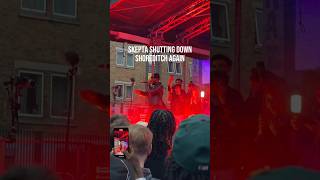 Skepta shutting down Shoreditch again 🦅 #grime #skepta