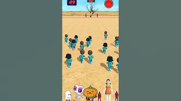 Brainrot Lvl 155 Squid game Rop Challenge #gameplay #squidgame #shorts #gamtng #gamious #gamify