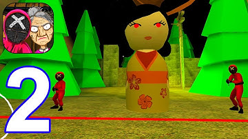 Grandpa And Granny House Escape - Gameplay Walkthrough Part 2 Squid Chapter Challenge (Android,iOS)