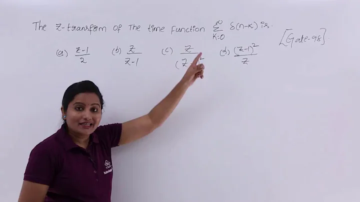 Z-Transform GATE Problem Example 1