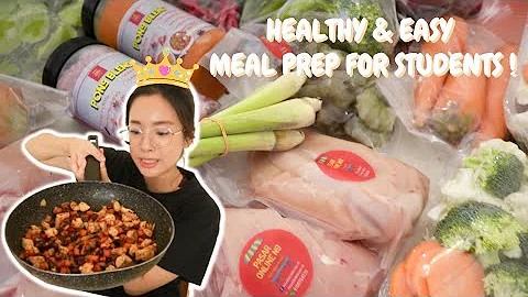 HEALTHY & CHEAP MEAL PREP IDEAS FOR STUDENTS | #St...