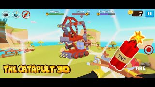 The Catapult 3D: Cannonball_Level 10  boss vs Dynamite (TNT) screenshot 4