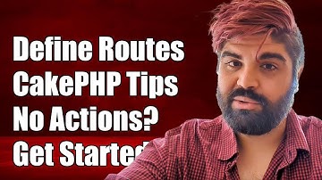 How to Define CakePHP Routes for Non-Existent Controller Actions