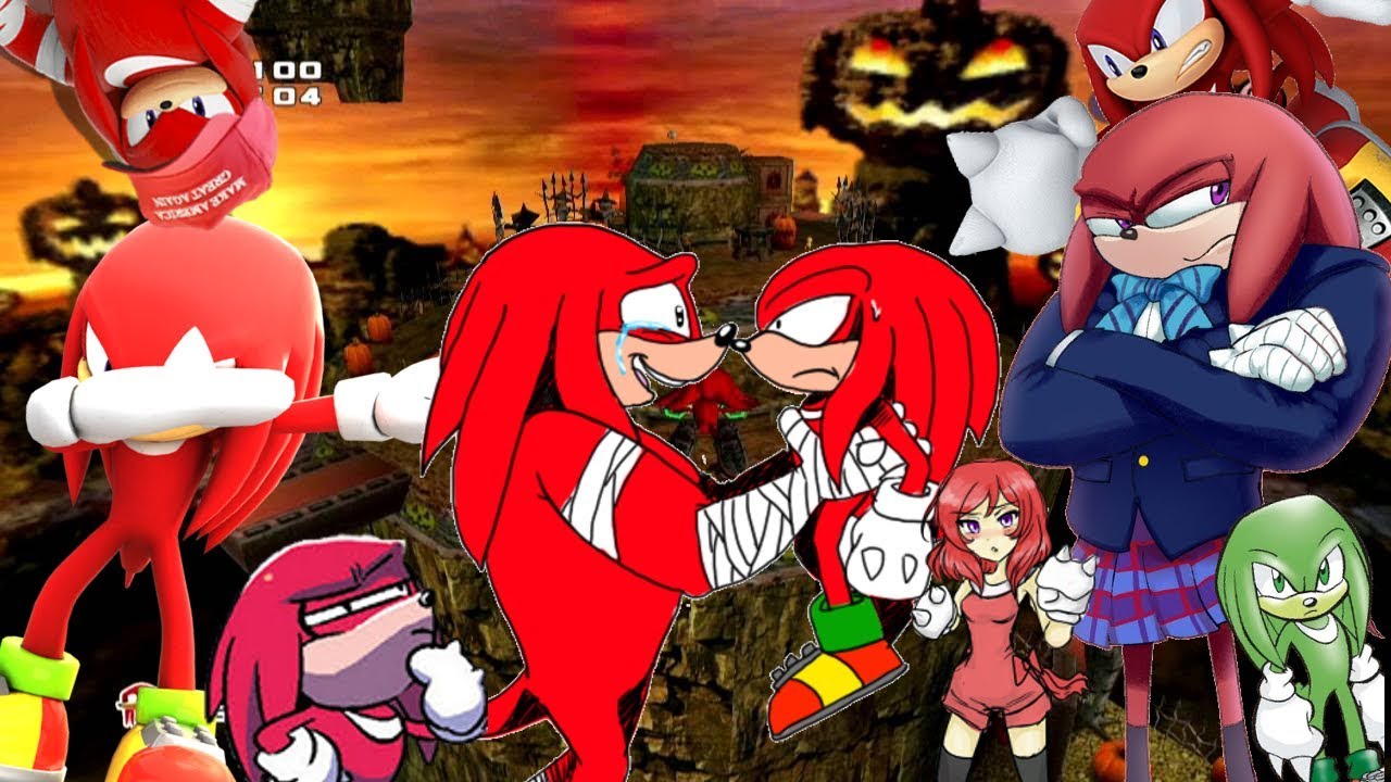 knuckles, sonic, sa2, sonic adventure, triple-q, meme, remix, song, mashup,...