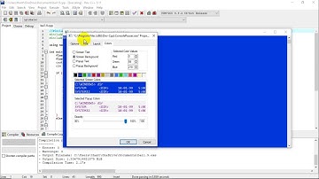 Thay đổi font, màu của chữ và nền màn hình console