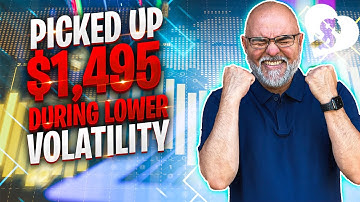 Picked up $1,495 during lower volatility with AutoRipper Pro as it traded during the big up move NQ.