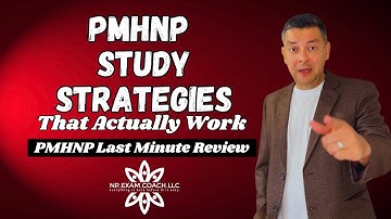 PMHNP Study Strategies That Actually Work | PMHNP Last Minute review | NP EXAM COACH