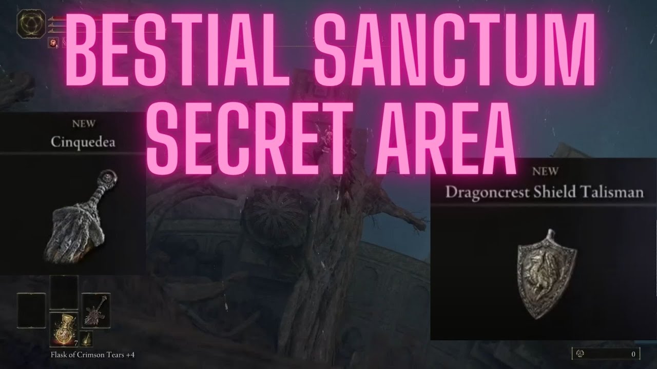 Bestial Sanctum Secret Area All Items Guide Elden Ring YouTube